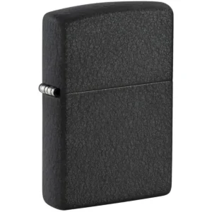 Zippo Benzinfeuerzeug BLACK CRACKLE