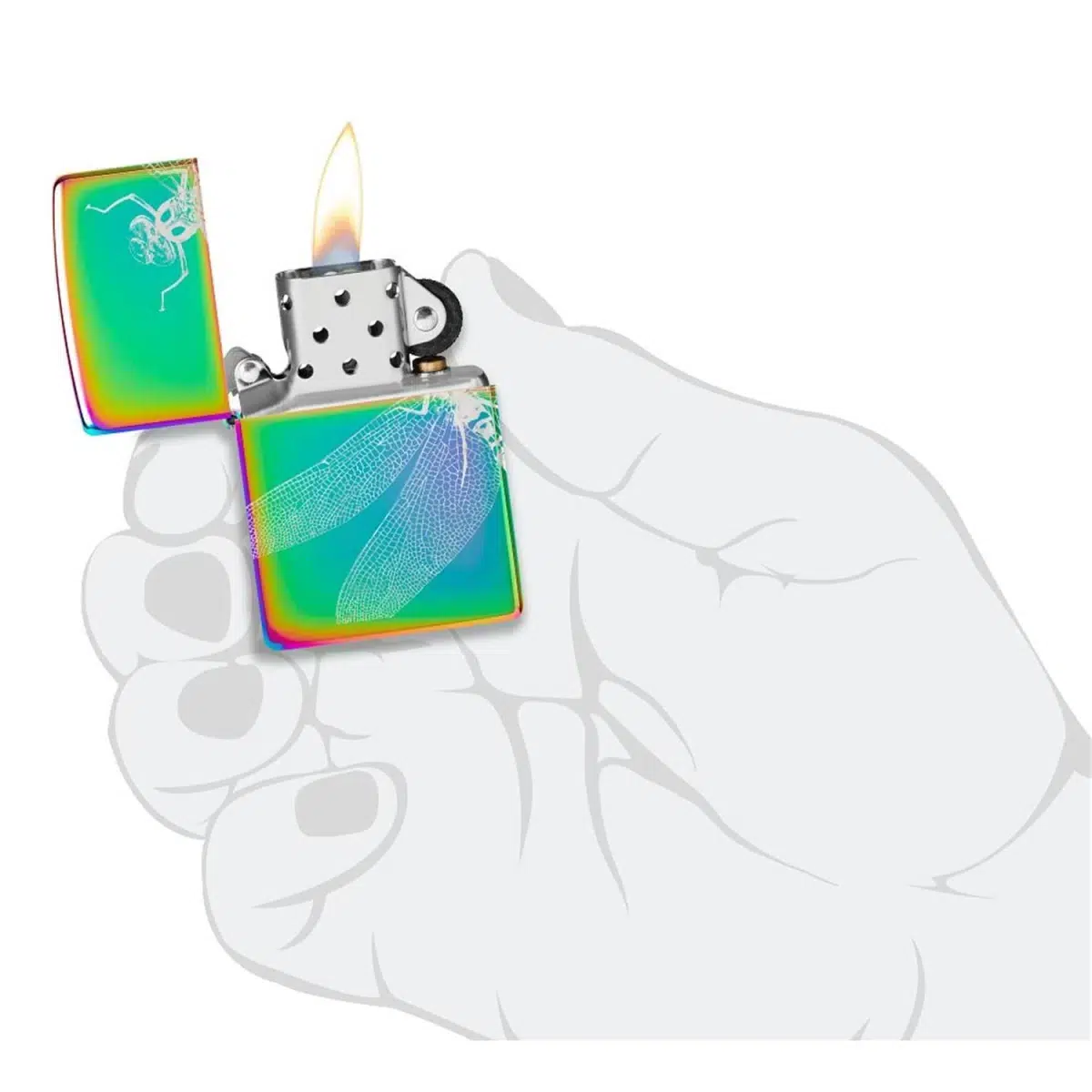 Zippo Benzinfeuerzeug Dragonfly Design – Bild 5