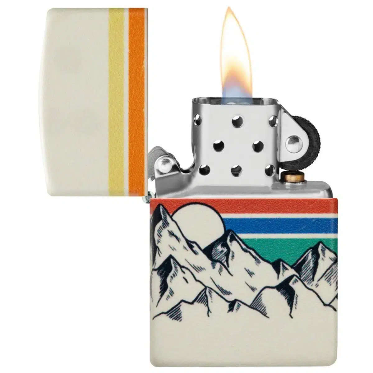 Zippo Benzinfeuerzeug Mountain Design – Bild 2