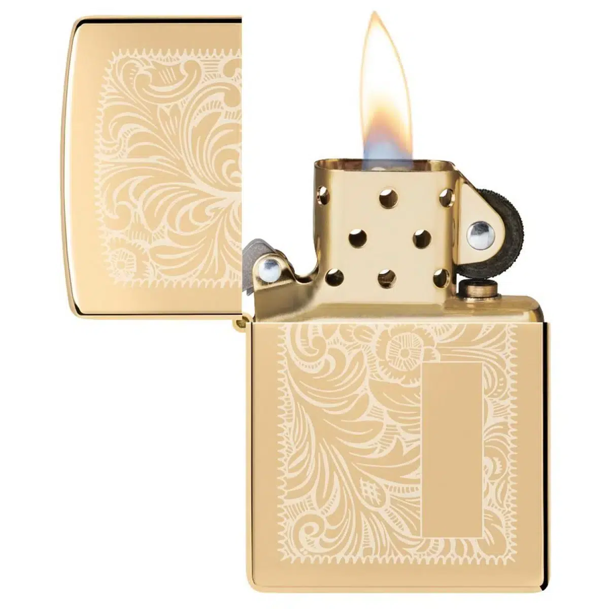 Zippo Benzinfeuerzeug VENETIAN BRASS – Bild 2