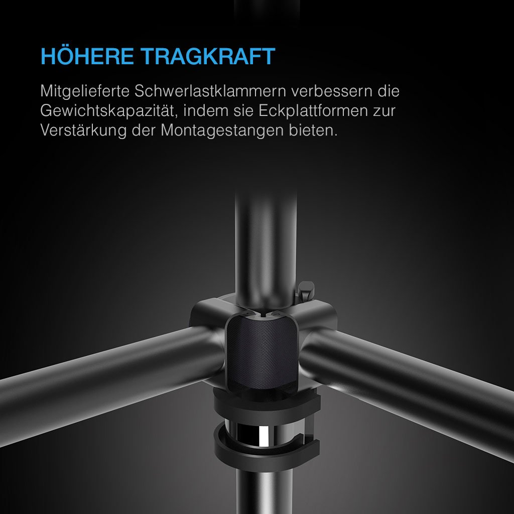 AC Infinity Zeltstangen 60cm x 60cm – Bild 3