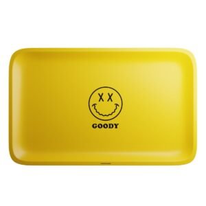 Goody Glass Big Face Rolling Tray – Gelb, Medium