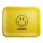 Goody Glass Big Face Rolling Tray – Gelb, Small