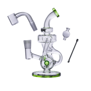 Goody Glass Drummer Boy Mini Dab-Rig Set (4-teilig) – Slime