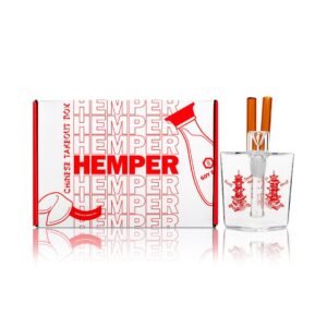 HEMPER Chinese Takeout Wasserfilter-Glas