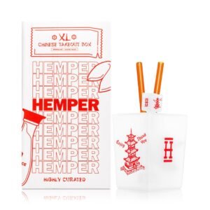 HEMPER Chinese Takeout Wasserfilter-Glas XL