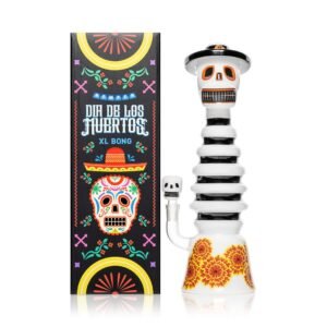 HEMPER Dia De Los Muertos Wasserfilter-Glas XL