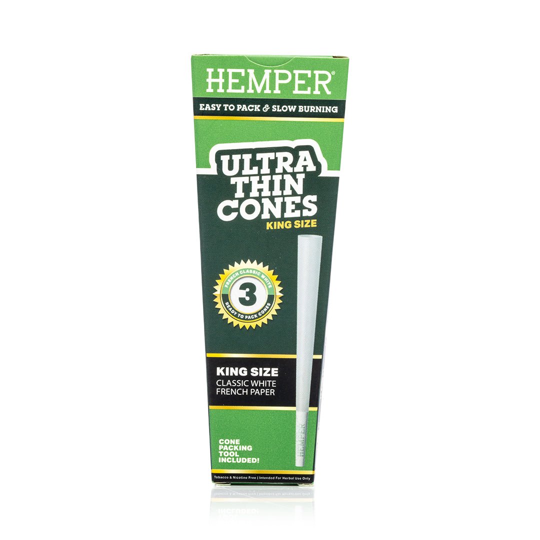 HEMPER French White Cones King Size – Bild 5