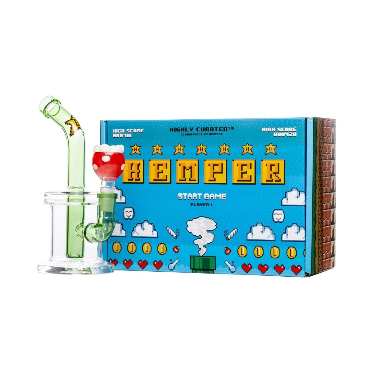 HEMPER Gaming Wasserfilter-Glas