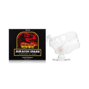 HEMPER Jurassic Spark Skull Wasserfilter-Glas XL