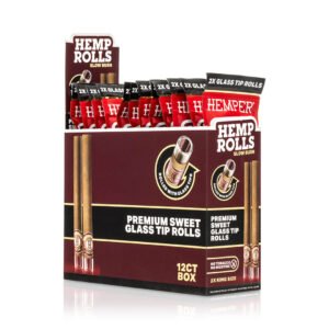 HEMPER King Size Hanf-Rolls mit Glasfilter – Sweet