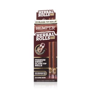 HEMPER King Size Rolls aus Teeblatt mit Glasfilter – Sweet