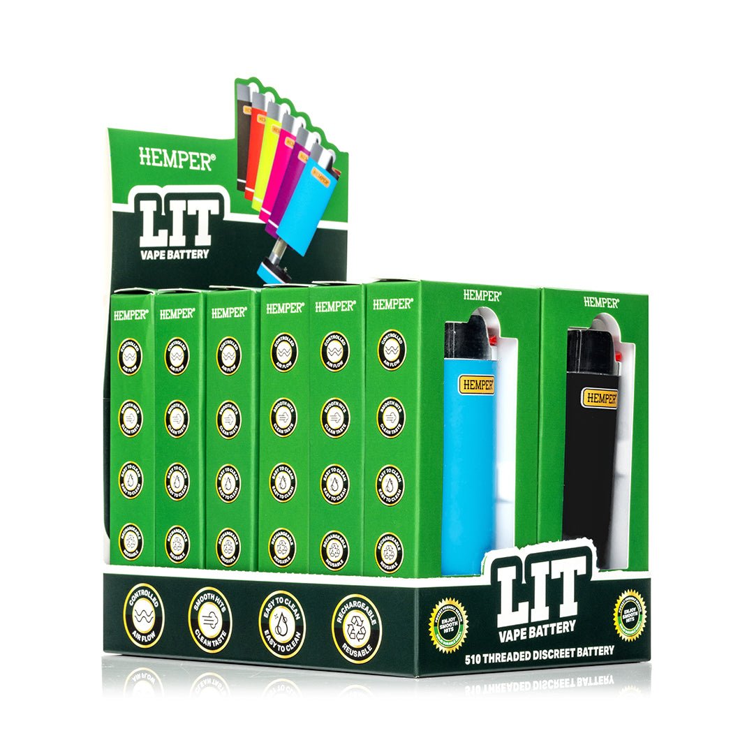 HEMPER Lit Vape Battery 510-Akku – Assorted – Bild 2