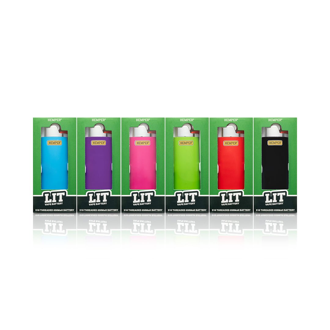 HEMPER Lit Vape Battery 510-Akku – Assorted – Bild 4