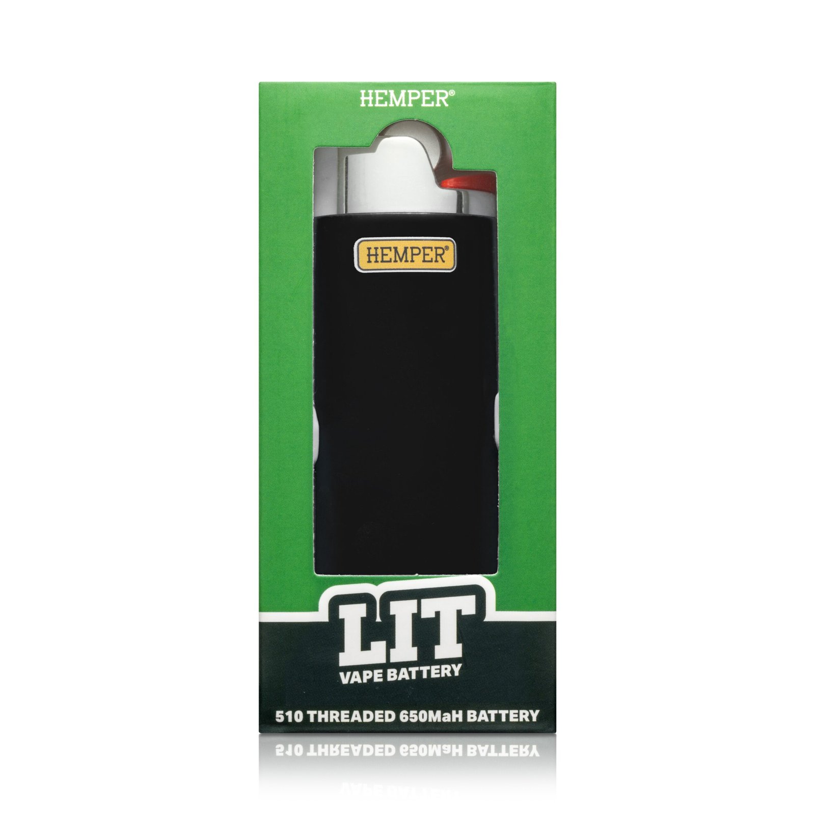 HEMPER Lit Vape Battery 510-Akku – Black – Bild 3
