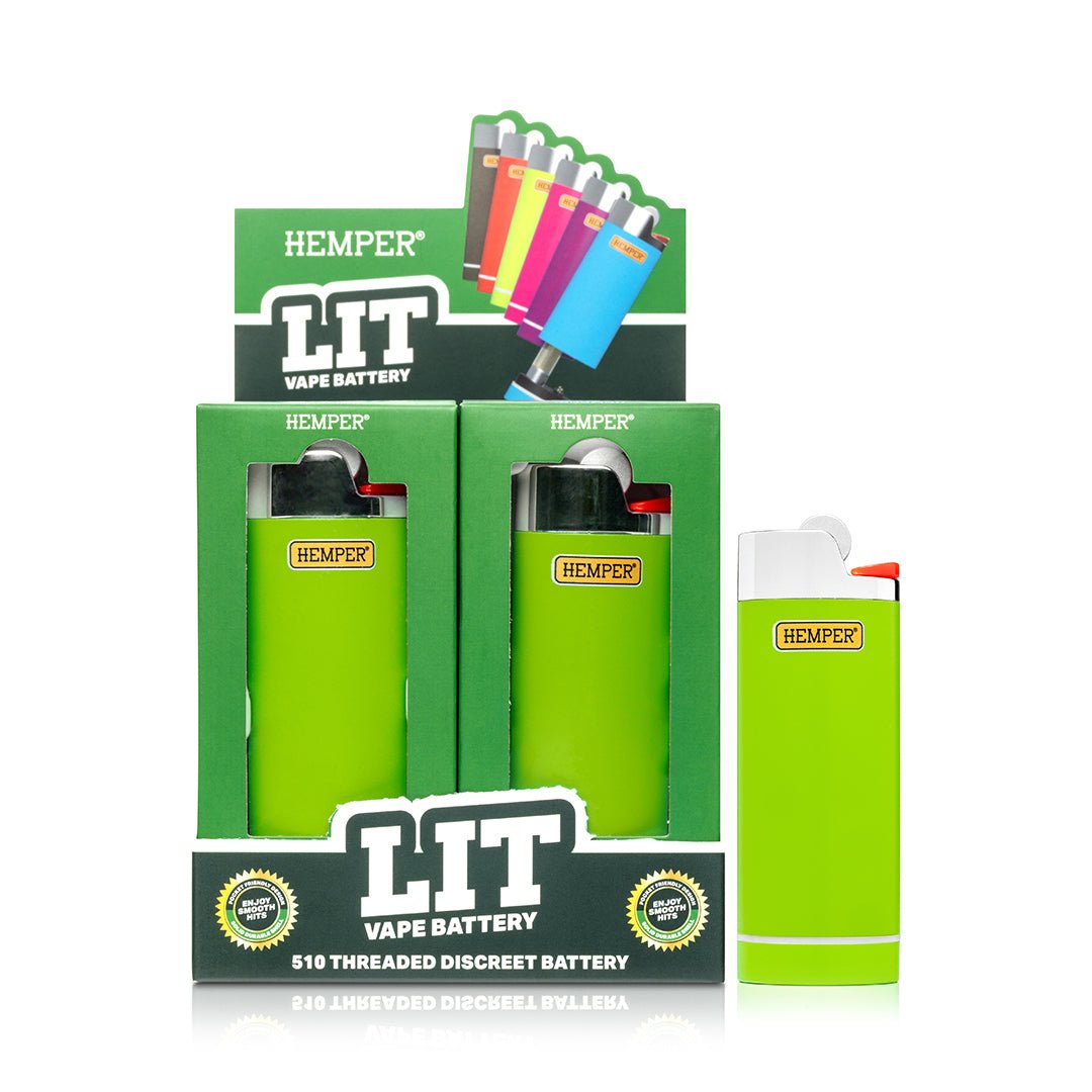 HEMPER Lit Vape Battery 510-Akku – Green