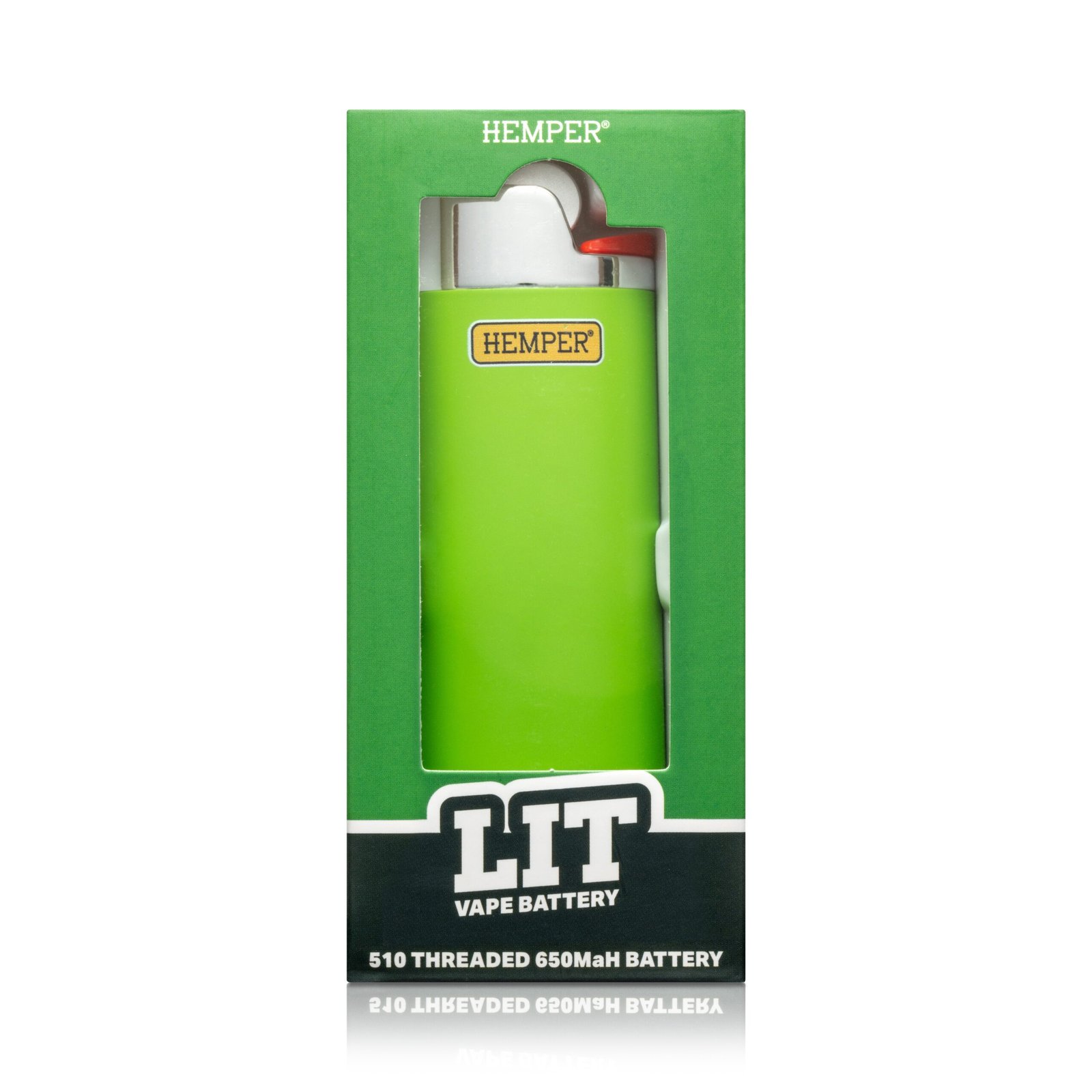 HEMPER Lit Vape Battery 510-Akku – Green – Bild 3