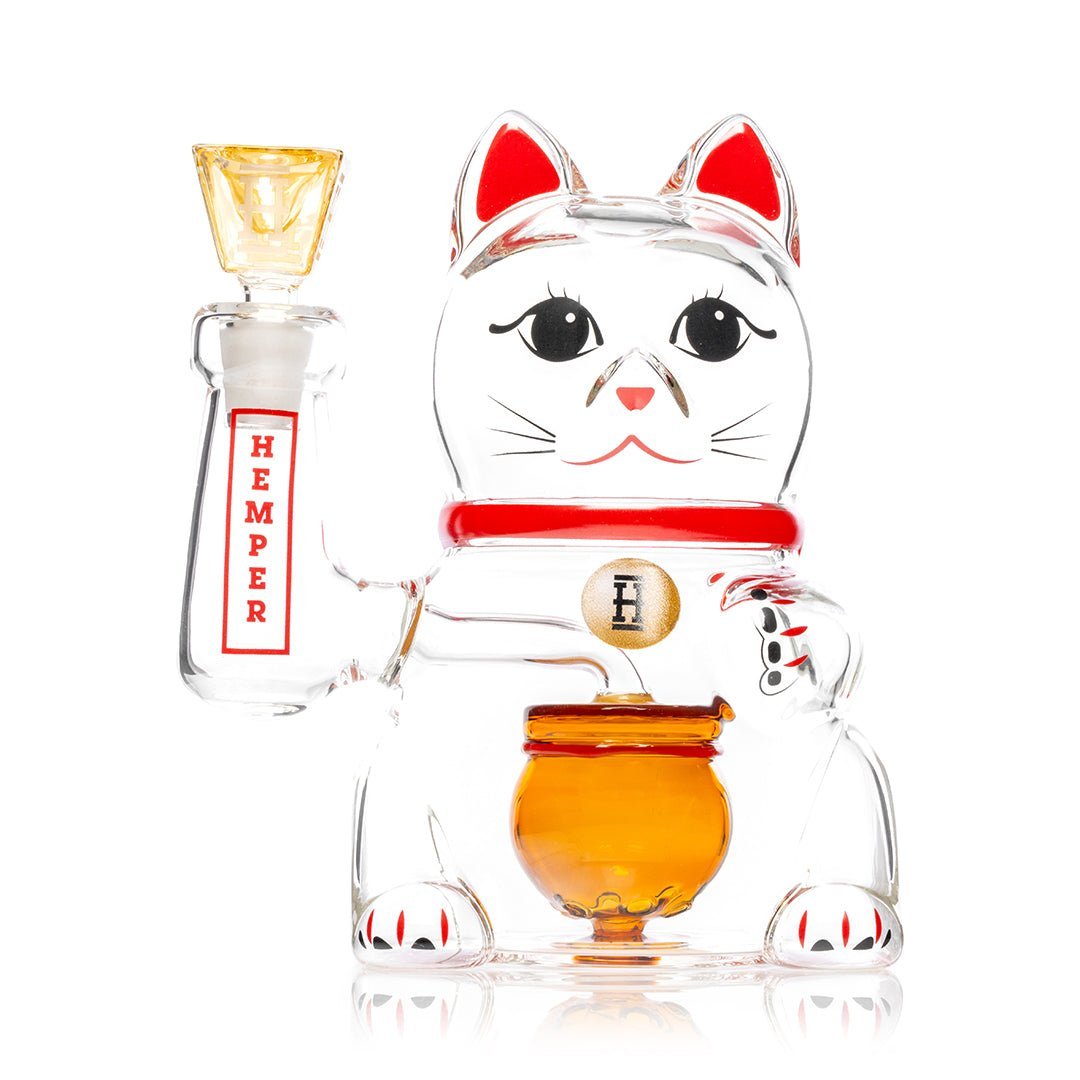 HEMPER Lucky Money Cat Wasserfilter-Glas XL – Bild 2
