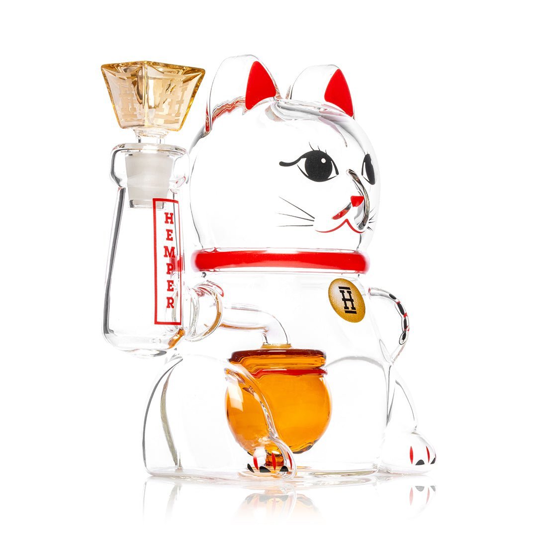 HEMPER Lucky Money Cat Wasserfilter-Glas XL – Bild 3
