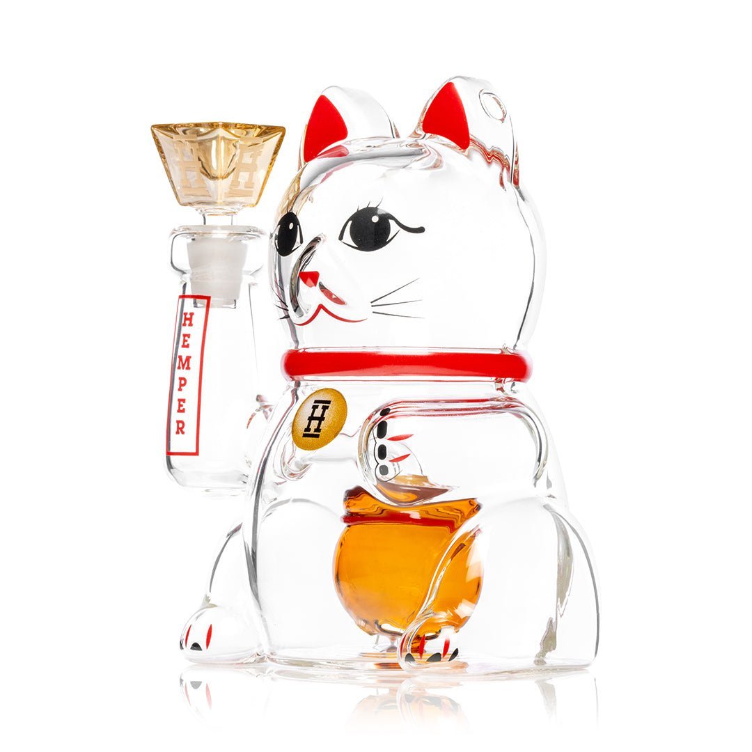 HEMPER Lucky Money Cat Wasserfilter-Glas XL – Bild 7