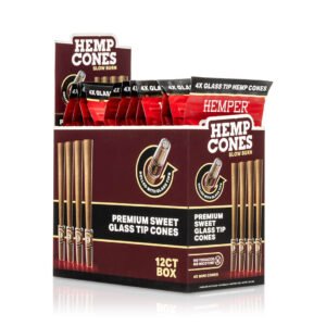HEMPER Mini-Size Hanf-Cones mit Glasfilter – Sweet