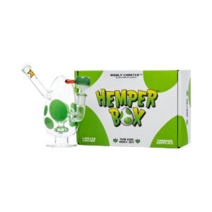 HEMPER Spotted Egg Wasserfilter-Glas – Green