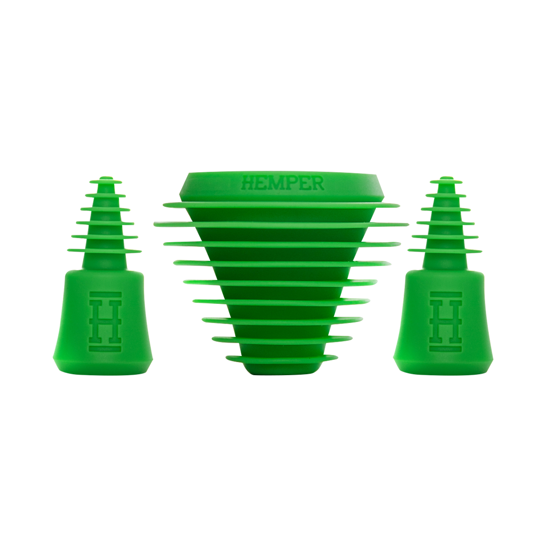 HEMPER Tech Cleaning Plugs + Caps Silikonstopfen – Bild 2