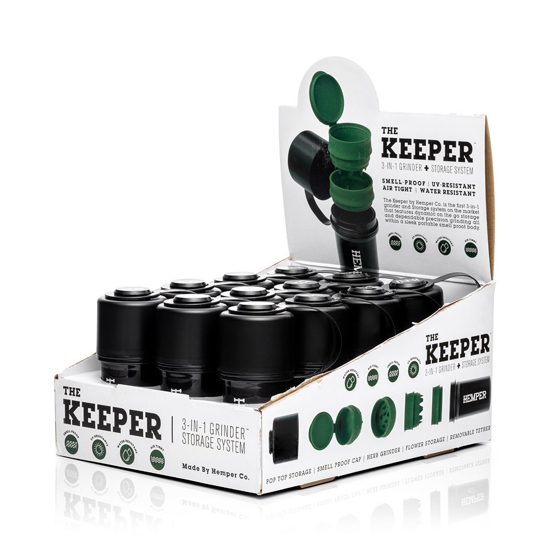 HEMPER The Keeper 3-in-1 Grinder mit Vorratsbehälter – Bild 2