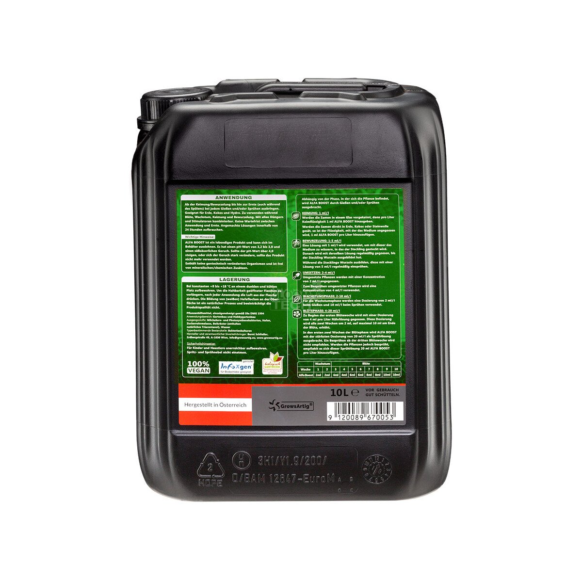 GrowsArtig Alfa Boost 10 Liter – Bild 2