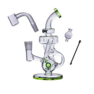 Goody Glass Drummer Boy Mini Dab-Rig Set (4-teilig) – Slime
